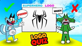 OGGY AND JACK PLAYING LOGO QUIZ IN ROBLOX! screenshot 5