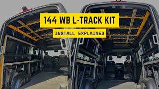 144 WB Sprinter L-Track Kit: Explained