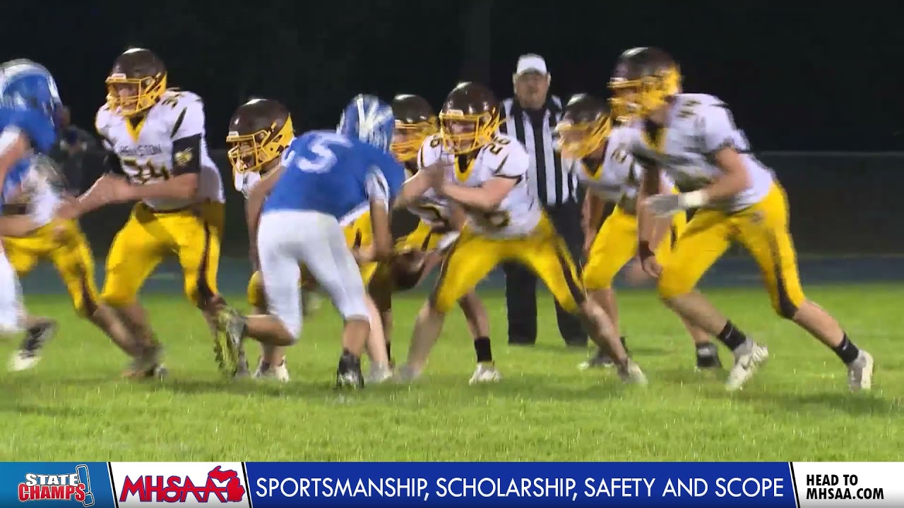 Pellston at Inland Lakes 8Player Football 10/8/21 STATE CHAMPS