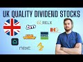 Best uk quality dividend growth stocks  2024