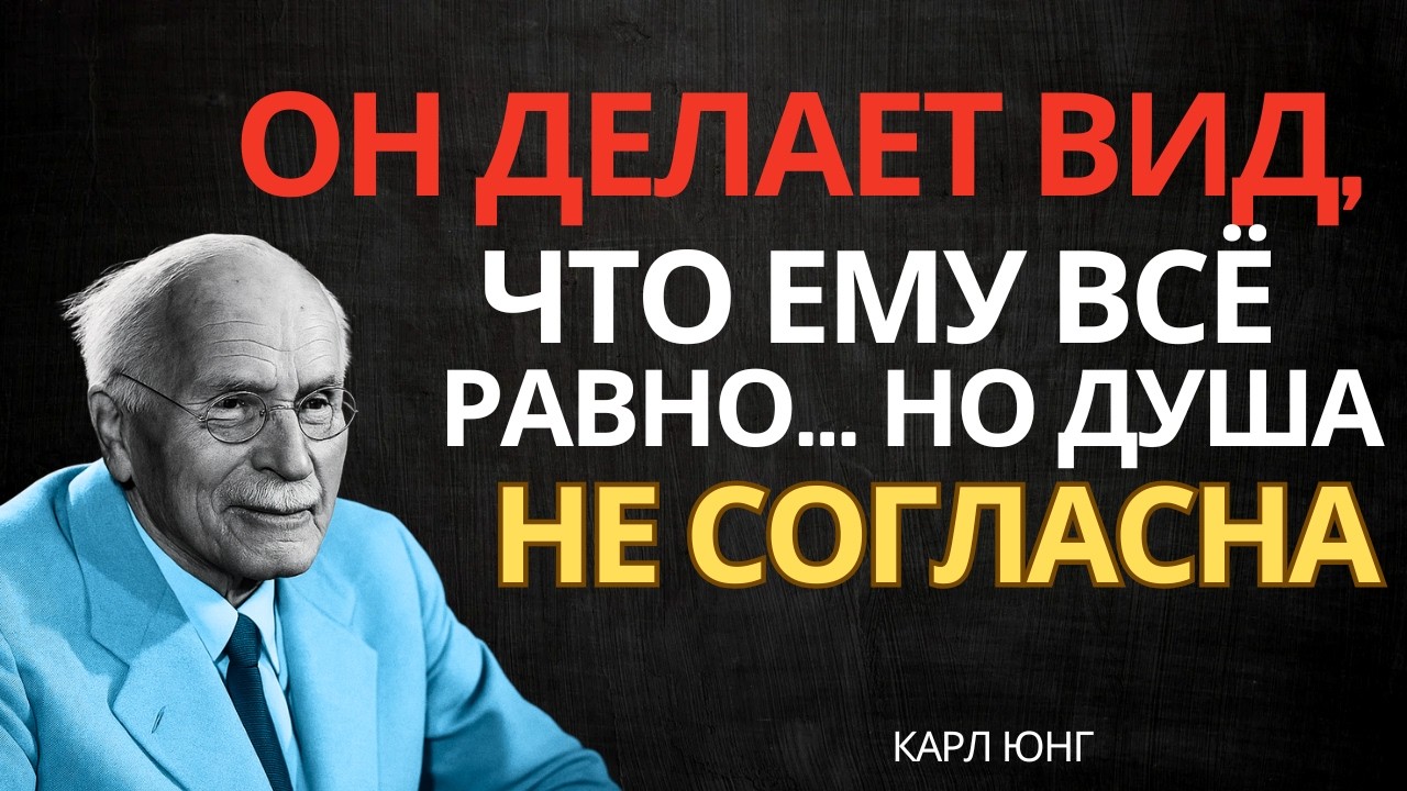 Его душа не может оставаться равнодушной к тебе || Карл Юнг
