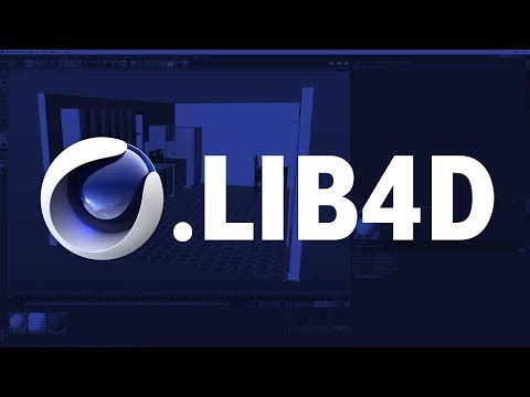 Cinema 4D में .LIB4D फ़ाइलें कैसे स्थापित करें?