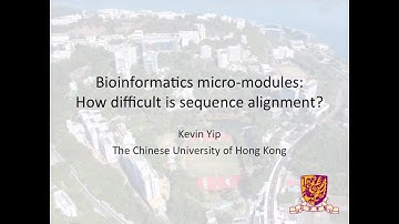 02. How difficult is sequence alignment?