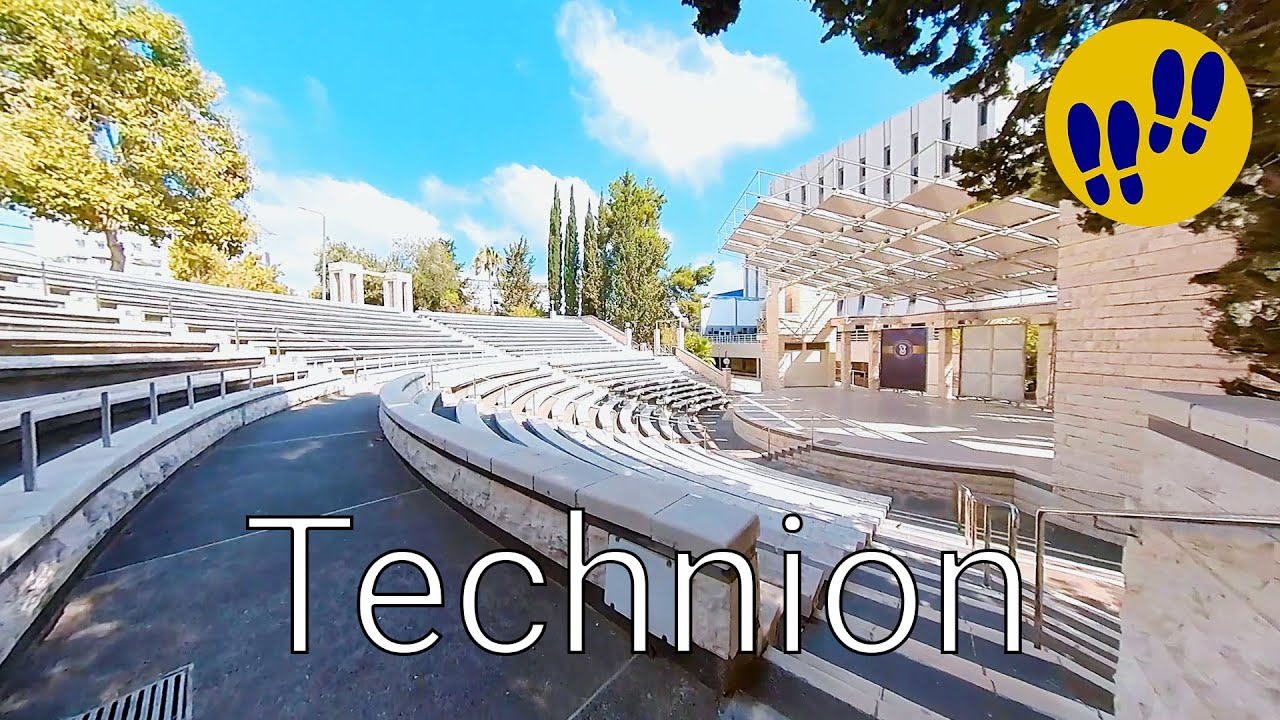 Walking in Technion Institute, Haifa, Israel - YouTube