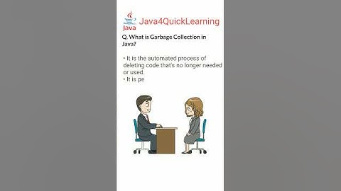 What is Garbage Collection in Java #garbage #collection #memory #management #java4quicklearning