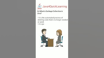 What is Garbage Collection in Java #garbage #collection #memory #management #java4quicklearning