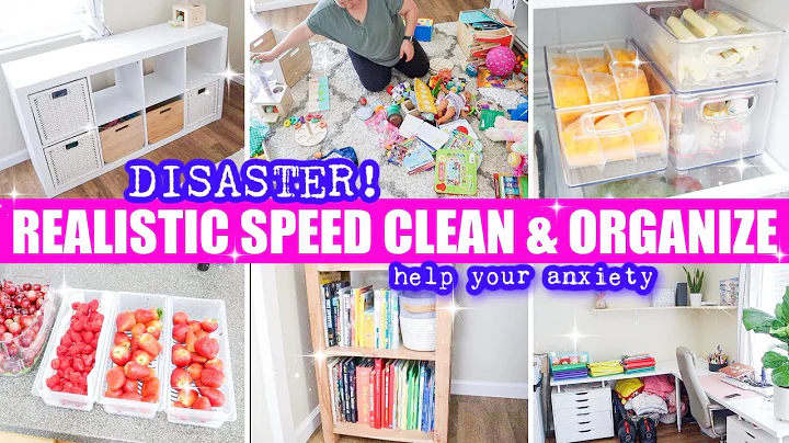 ✨DISASTER! ORGANIZE & CLEAN WITH ME 2022 | EXTREME SPEED CLEANING MOTIVATION-MORE HOME ORGANIZATION!