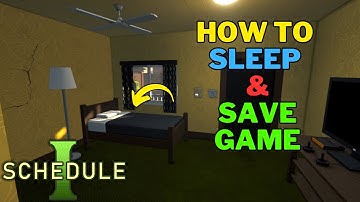 How To Sleep & Save Game in Schedule 1 | Schedule 1 How To Save Game?