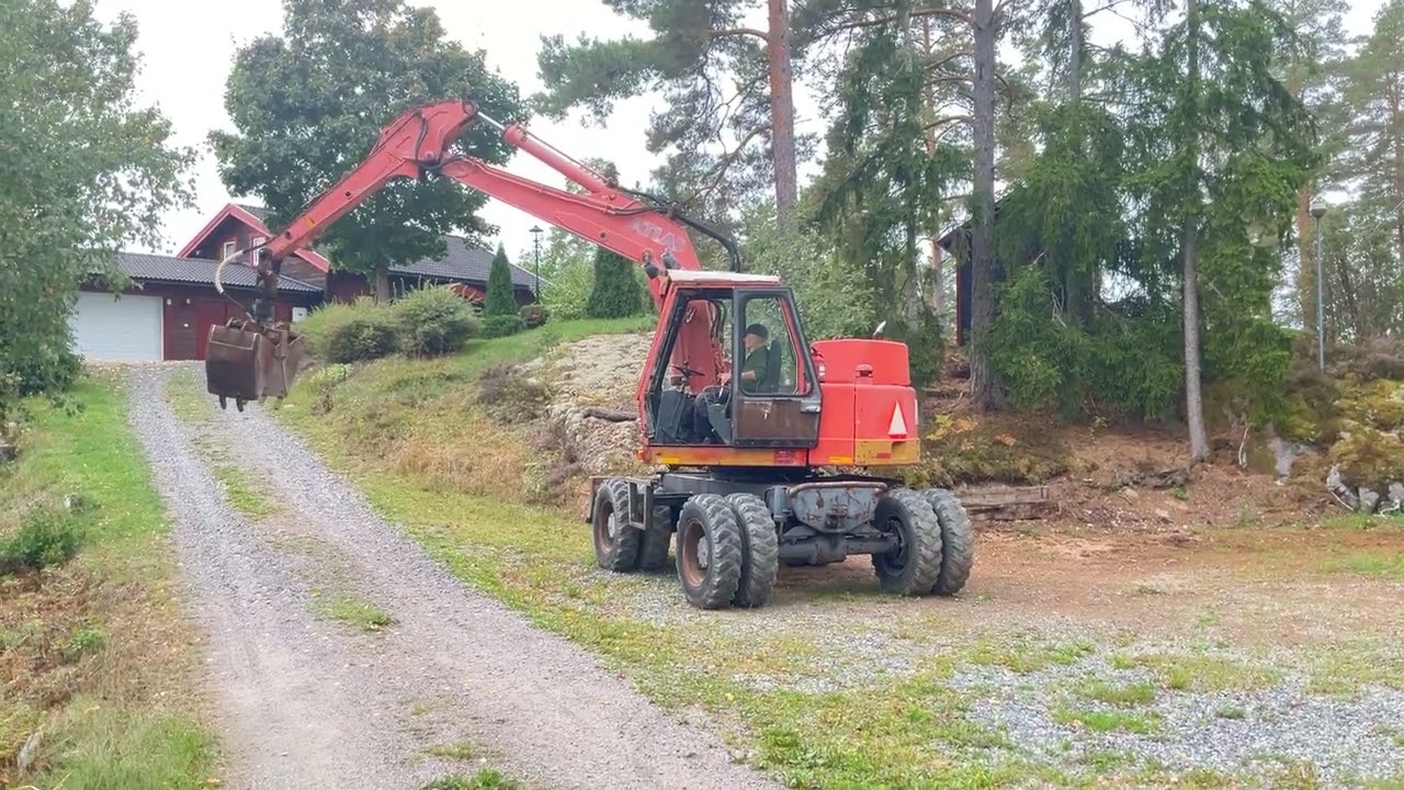 Grävmaskin Atlas 1202 D