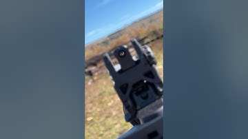 How To Use IRON Sights! #gun #tactical #civtac