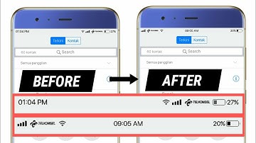 #4 | Change Statusbar XIAOMI STAYLE IOS 11 | 2017