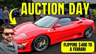 Will I Make Money or Lose a Fortune? Selling my Ferrari at a Dealer Auction - Flying Wheels