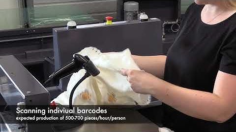 Barcode Sorting with Multifeed Stations (500-700 pieces/hour/operator)