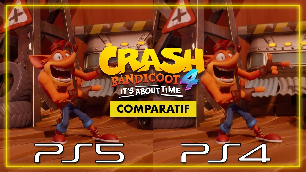 Пятый краш. Crash Bandicoot 4 ps5.