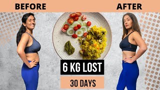 I lost 6 kgs in 30 days with THIS DIET   Yoga. Here’s what I ate.