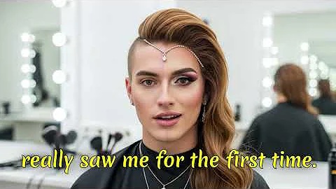 From Guy to Glam  My First Tgirl Salon Transformation💇✨-TG MTF