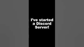 I’ve made a Discord Server!