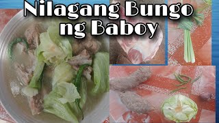 Nilagang Bungo ng Baboy| Kaon ta bay
