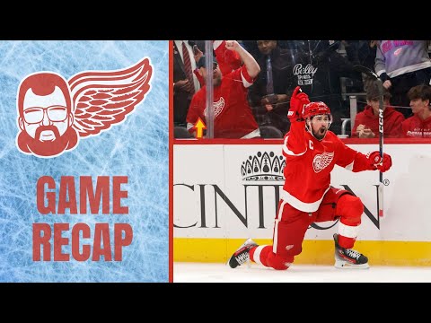 Mulleting over Hockeytown: Larkin gets No. 200 as the Red Wings beat Vegas