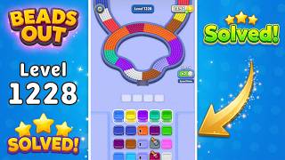 Beads Out - Level 1228 Walkthrough π§© | Solution & Gameplay (Voodoo) π΄