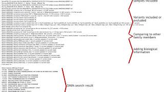 PhenoDB Analysis Results Log File tutorial