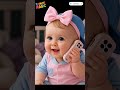 Baby talking on phone about papa #babylovepapa #cutebabyvideos #babygirl#baby#babyspeaking
