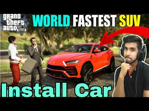 GTA 5 : How To Install Lamborghini URUS In GTA 5 | install Lamborghini URUS Car Mod