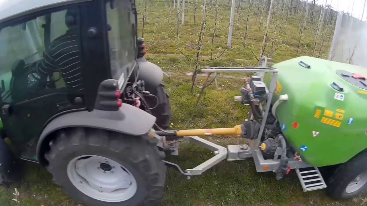 Oprysk sadu 2016 #1 (DEUTZ FAHR agrokid 230+KAM-ROL) (URSUS 3502+PILMET)