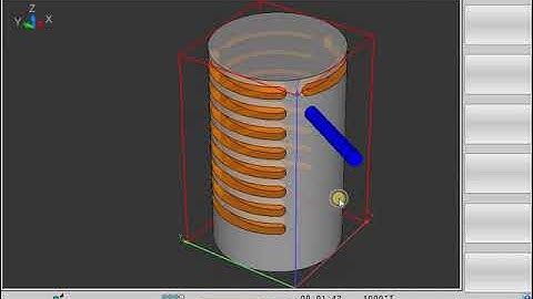 HEIDENHAIN TNC640 - 5axis contour / slot test