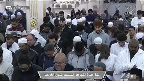 صلاة الفجر سورة نوح كاملة من الحرم النبوي لفضيلة الشيخ /أحمد بن طالب اليوم السبت ٢٧_٧_١٤٤٤ هـ