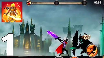 Stickman Legends - Gameplay Walkthrough Part 1 (Android, iOS)