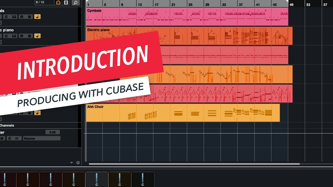Introduction to Producing Music with Cubase | DAW | Music Production ...