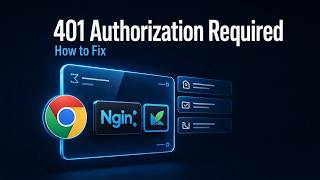 How to fix 401 authorization required (Step by Step)