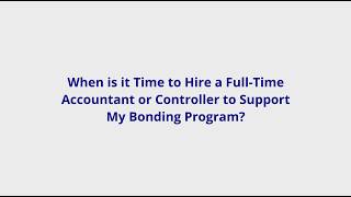 When Should a Contractor Hire a Full-Time Accountant or Controller?