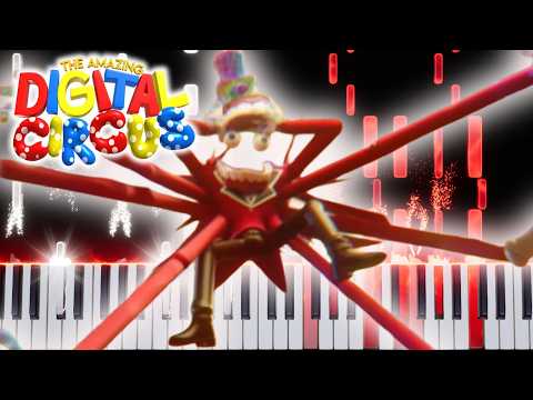 Caine Glitches Song - TADC Episode 8 | Piano Cover