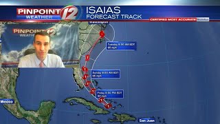 WEATHER NOW: Tracking Hurricane Isaias