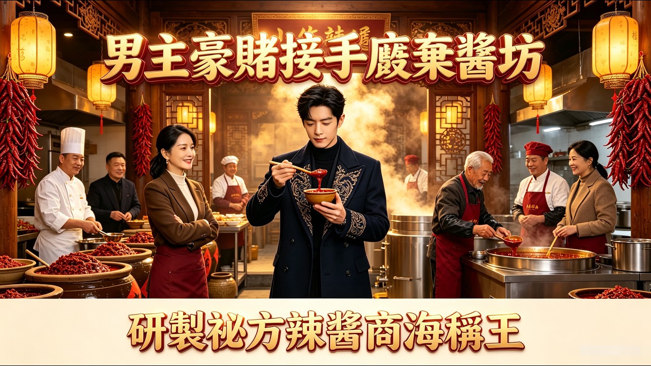The male lead takes a gamble to take over an abandoned sauce shop, develops a secret spicy sauce to become the king of the business, creates a viral national brand, and turns the tables to create a business legend.