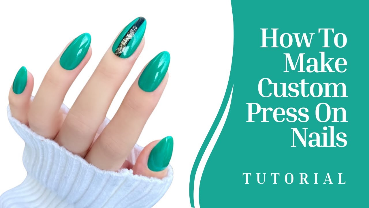 How To Make Custom Press On Nails How To Make Your Own Custom Press On Nails For $3 At Home ๐ฑ + Tips for