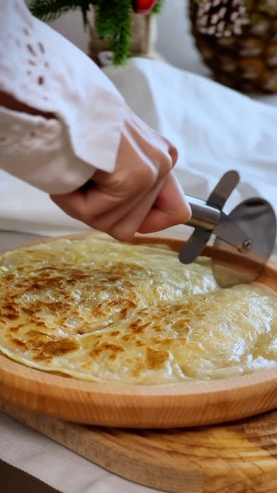 Завтрак за 5 минут.Лепешка роти с сыром. #shorts #завтрак # ...