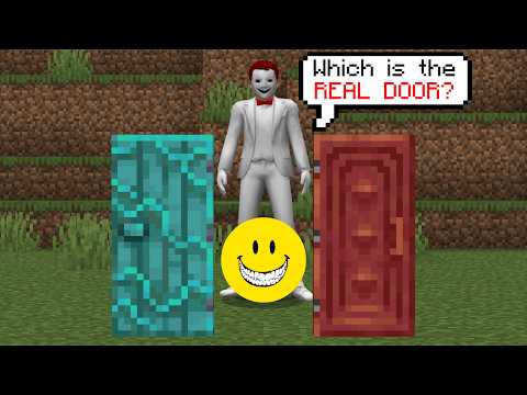 Don't Let Verity PICK A DOOR?? | MInecraft MOD