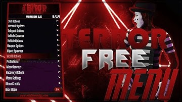 GTA 5 ONLINE MOD MENU | TERROR MOD MENU | FREE DOWNLOAD | PC 2022