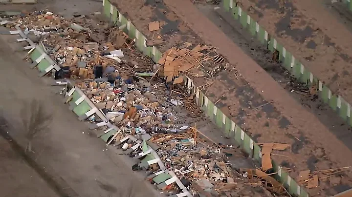 DRONE VIDEO | Tornadoes in Oklahoma destroy homes,...