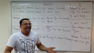 من اهم دروس ربط الجمل (when I am-when I was)الدرس رقم 107