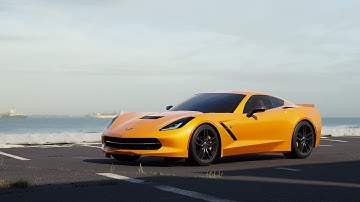Chevrolet Corvette C7 - Unreal engine Cinematic Video