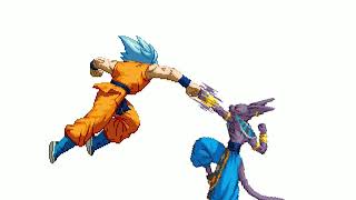 DBZ Sprite - Goku Vs Beerus (Test)