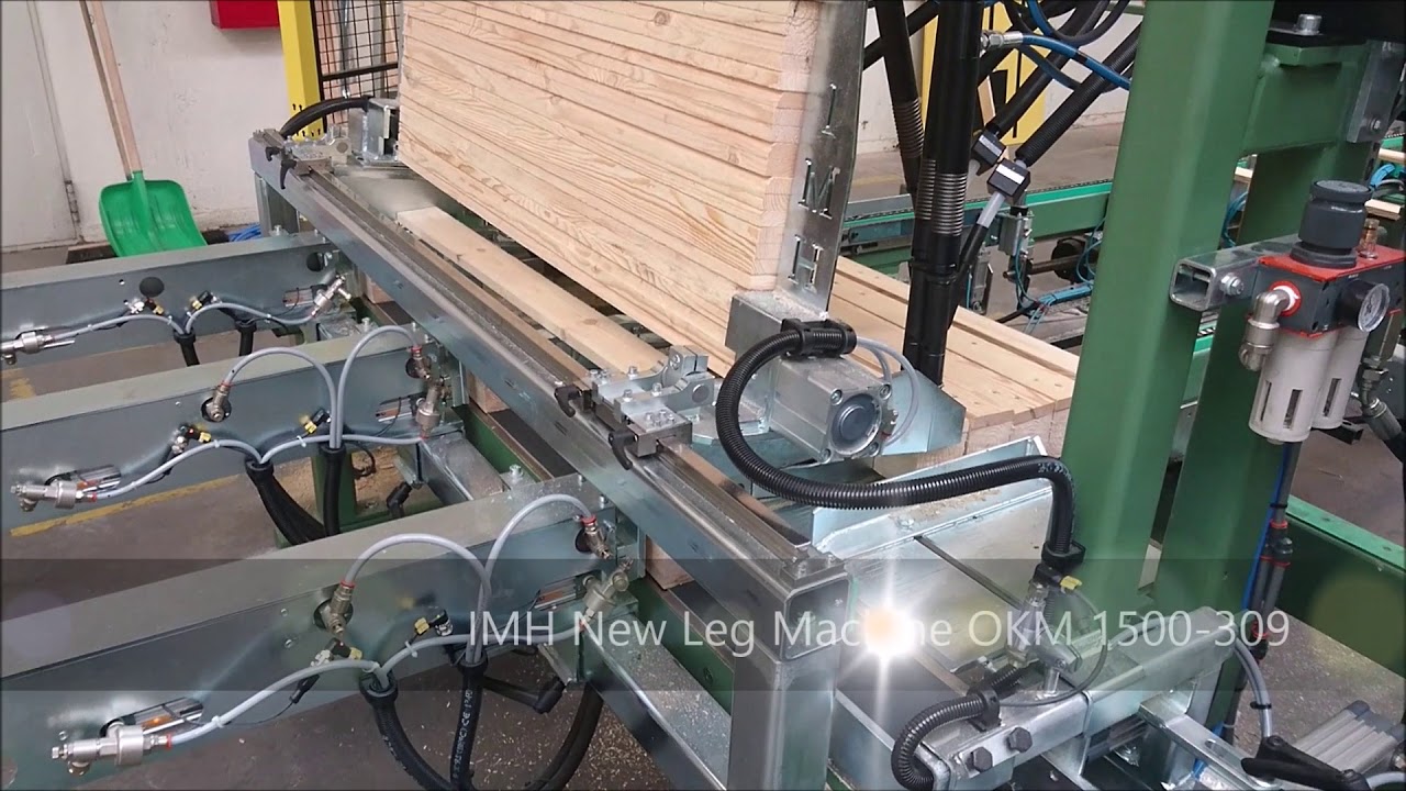 Linia do palet drewnianych IMH Machinery AB