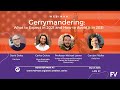 Webinar: Gerrymandering: What to Expect in 2021 and How to Avoid it in 2031