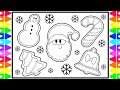 Coloring Pages Of Christmas Cookies
