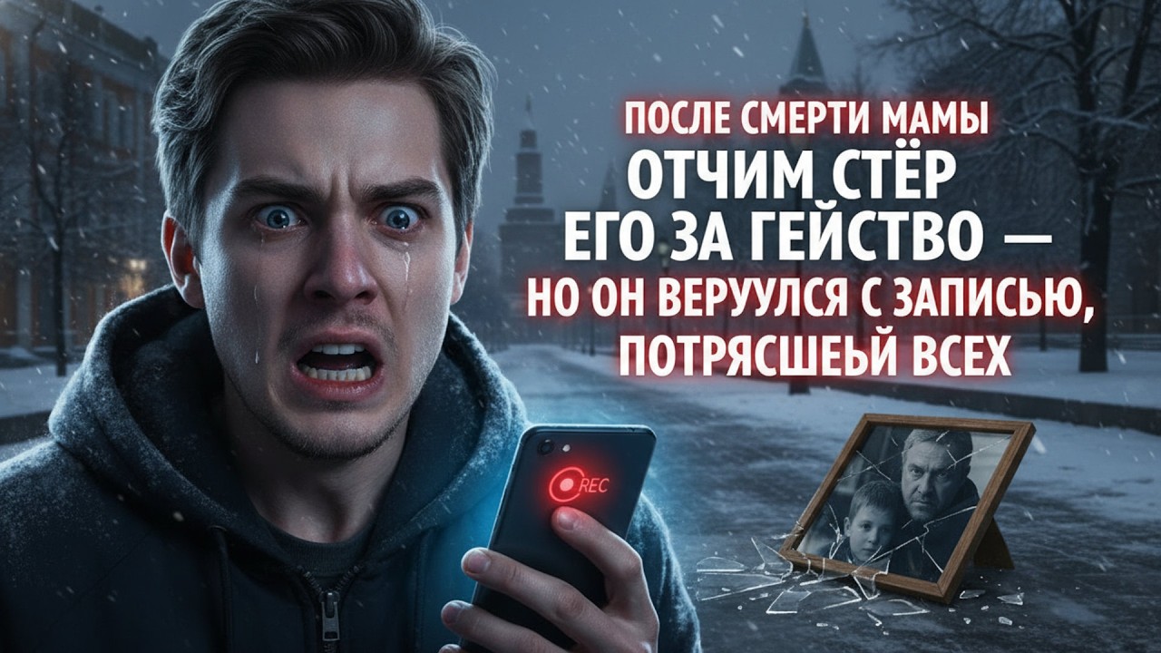 После смерти мамы отчим стёр его за гейство — но он вернулся с записью, потрясшей всех