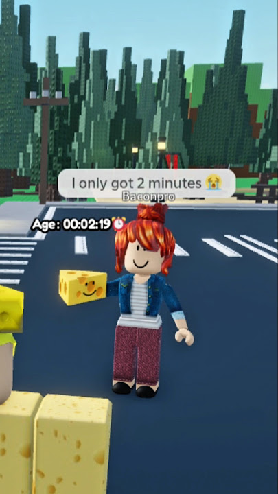 Cheesy made a new game 🧀 'Grow Your Cheese' #roblox #shorts